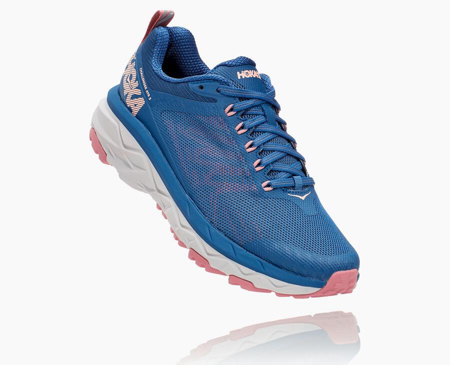 Hoka One One Spor Ayakkabı Kadın Mavi - Challenger Atr 5 - BJ3970826